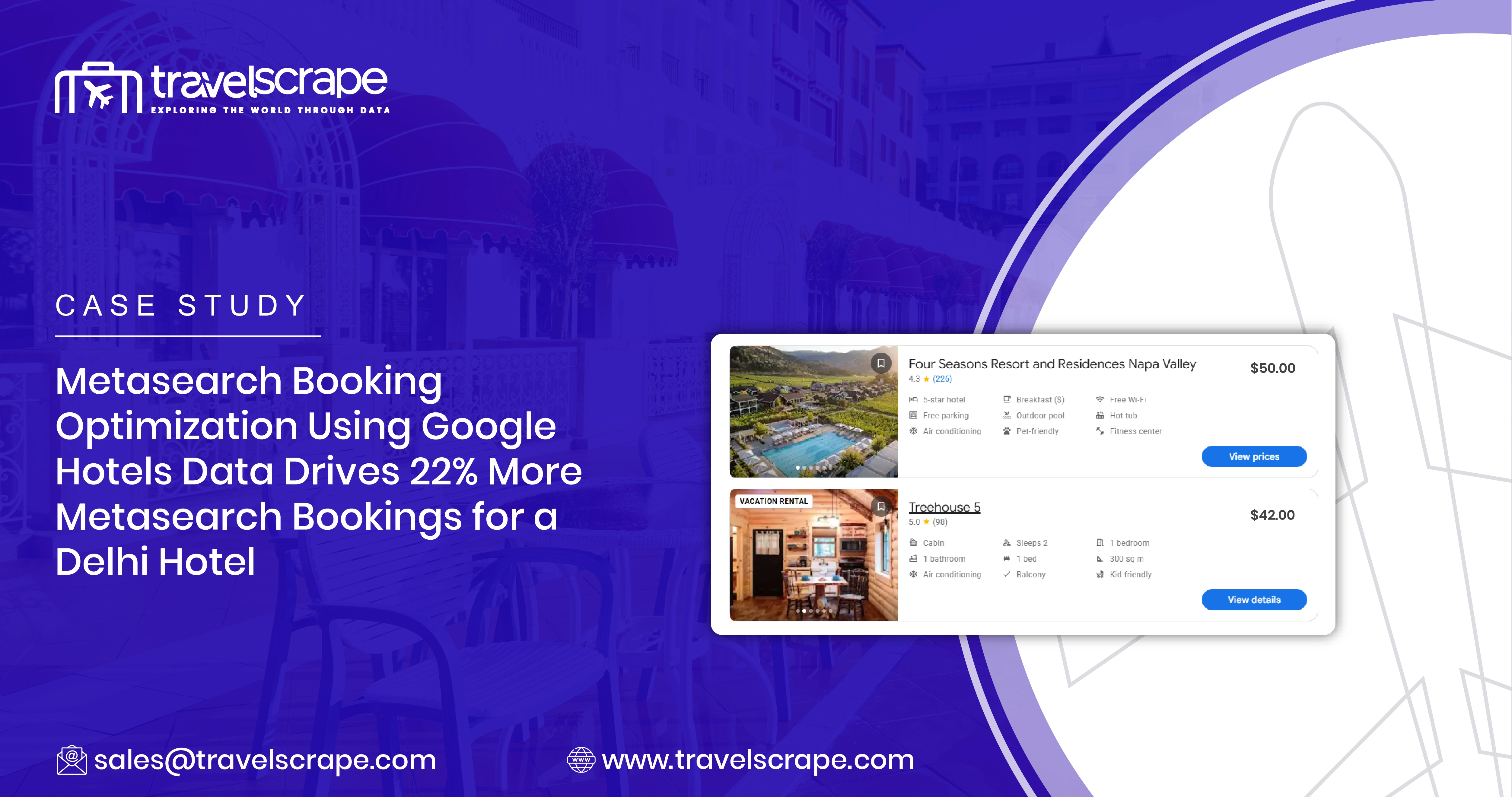 Metasearch Booking Optimization Using Google Hotels Data